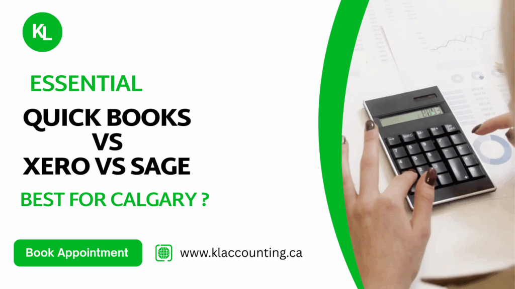 QuickBooks vs Xero vs Sage – Best Cloud Accounting Solutions for Calgary Businesses