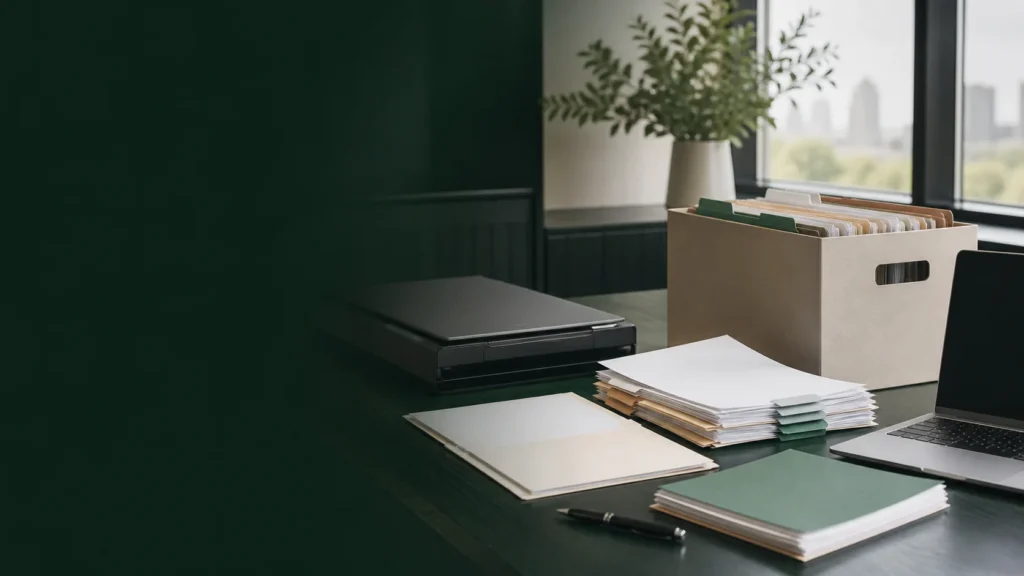 Tax records checklist for calgary | kl accounting tax associates Organized tax record folders prepared for an accounting appointment